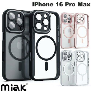 miak iPhone 16 Pro Max YK[ȟ^ MagSafeΉ NAP[X ~AbN (X}zP[XEJo[) }Olbg
