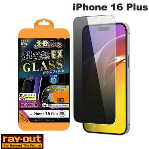 Ray Out iPhone 16 Plus Like standard KXtB `h~ sȂ 񂽂\tEX Lbgt dx10H 0.33mm CAEg (X}zptیKXtB)