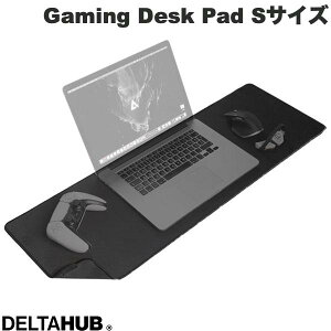 DELTAHUB Gaming Desk Pad STCY Black fXN}bg 90cm x 30cm # GDP-S-D f^nu (}EXpbh) Q[~O