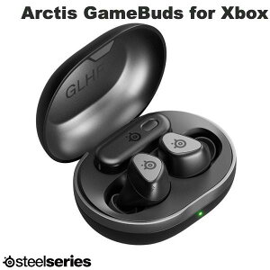 SteelSeries Arctis GameBuds for Xbox 完全ワイヤレスイヤホン ゲーミングイヤホン ブラック # 61681J スティールシリーズ (左右分離型ワイヤレスイヤホン)