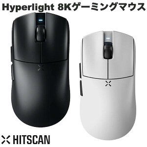 HITSCAN Hyperlight Wireless Gaming Mouse L / 2.4GHz CX Ή 8KΉ PixArt PAW3395OMROMXCb` 39gy Q[~O}EX qbgXL (}EX)