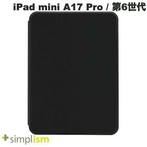 gjeB Simplism iPad mini A17 Pro (7) / 6 [FLIP SHELL 360] 360x] wʃNA tbvVFP[X ubN # TR-IPD248-FS36-SMBK VvY (^ubgJo[EP[X)