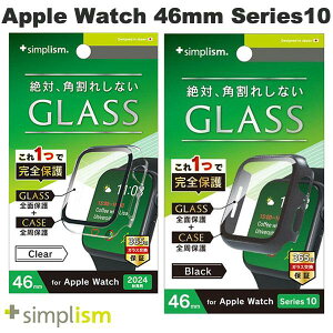 gjeB Simplism Apple Watch 46mm Series 11 / 10  KX̌^PCP[X VvY (AbvEHb`P[X Jo[)