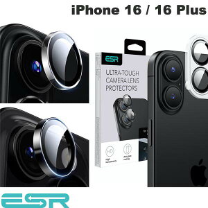 mKin ESR iPhone 16 / 16 Plus Camera Lens Protector KXYtB (JYveN^[) C[GXA[