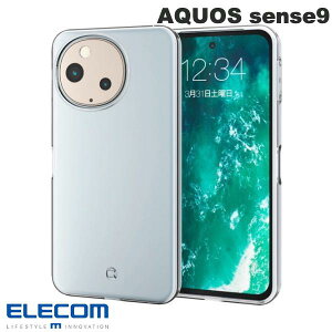 ELECOM �G���R�� AQUOS sense9 �\�t�g�P�[�X �ɂ� �N���A # PM-S244UCTCR �G���R�� (�A���h���C�h�X�}�z�P�[�X�E�J�o�[) �A�N�I�X �Z���X