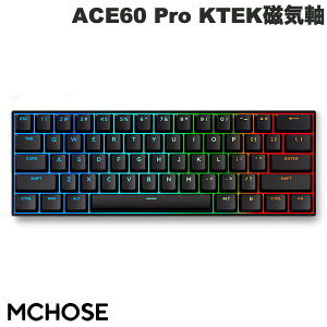 yKiz MCHOSE ACE60 Pro 60% pz L 8000Hz sbhgK[Ή eL[X KTEK Magnetic Switch 61L[ Q[~OL[{[h }C`[Y 0.02mm zbgXbv Xibv^bv 8K|