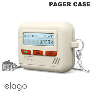 elago AirPods 4 PAGER CASE VRP[X Classic White # EL_AP4CSSCPJ_CW GS (Apple CzP[X)