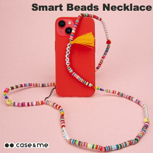 Case & Me Smart Beads Necklace for SMART PHONE �l�b�N�X�g���b�v Smiles # CA_SPASRARBN_SE �P�[�X�A���h�~�[ (�X�g���b�v)