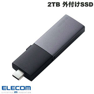 ELECOM GR 2TB OtSSD USB3.2(Gen2)Ή XCh Type-C & Type-AΉ ubN # ESD-EWC2000GBK GR (OtSSD)