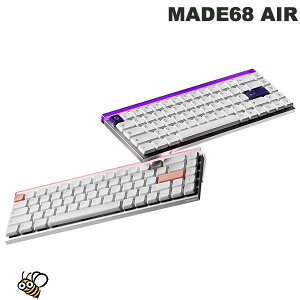 MelGeek MADE68 AIR 65% pz L 8000Hz sbhgK[Ή eL[X 68L[ [vt@C Q[~OL[{[h M[N (L[{[h)