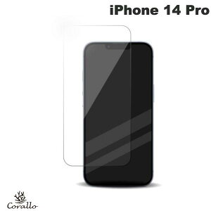 Corallo iPhone 14 Pro easy10 �t���ی� �K���X�t�B���� ���� Clear 0.5mm # GB_INPSPBGEC_CL �R���[�� (�X�}�z�p�t���ی�K���X�t�B����)