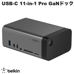 BELKIN Connect USB-C 11-in-1 Pro GaN Dock 150W USB PDő96Wo # INC020qcSGY xL (hbLOVXe)