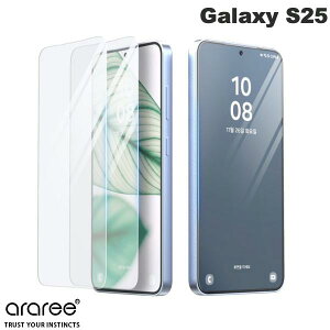 �m2025�n araree Galaxy S25 CORE �t���ی�K���X�t�B���� (2������) 0.33mm # AR27498S25 �A�����[ (�A���h���C�h�X�}�z�p�t���ی�t�B����)