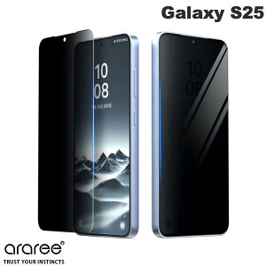 �m2025�n araree Galaxy S25 CORE �̂������h�~ �K���X�t�B���� 0.33mm # AR27500S25 �A�����[ (�A���h���C�h�X�}�z�p�t���ی�t�B����)