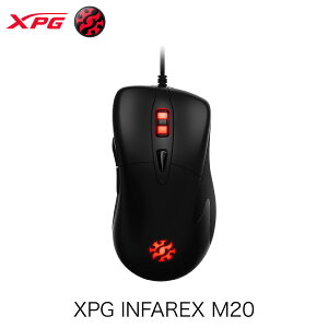 XPG INFAREX M20 �I�������� �X�C�b�` �Q�[�~���O�}�E�X 5000DPI �u���b�N # INFAREX M20 �G�b�N�X�s�[�W�[ (�}�E�X)