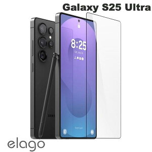 elago Galaxy S25 Ultra TEMPERED GLASS PROTECTOR �t���ی�K���X 1������ # EL_G5LSPBGTP_CL �G���S (�A���h���C�h�X�}�z�p�t���ی�t�B����)