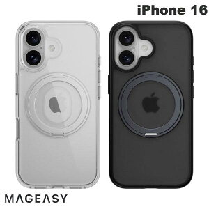 �m2024�n MagEasy iPhone 16 MagStand 360 M C MagSafe�Ή� �J�����R���g���[���J�o�[�t�� �ϏՌ��P�[�X �}�O�C�[�W�[ (�X�}�z�P�[�X�E�J�o�[)