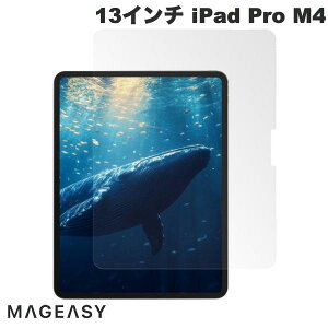 MagEasy 13C` iPad Pro M5 (2025) / M4 (2024) Vetro Anti Blue Light tیKX Transparent # ME_PPFSPBGVL_TR }OC[W[