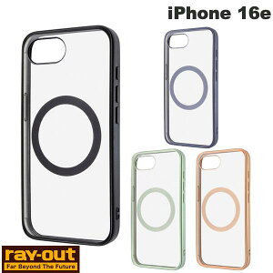 Ray Out iPhone 16e Like standard MagSafeΉ }OlbgANZT[Ή Ռz op[ }bg ^bN nCubhP[X CAEg (X}zP[XEJo[)