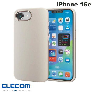 ELECOM GR iPhone 16e nCubhVRP[X V_[Xgbvt &Me O[W # PM-A25SSCSHGB GR (X}zP[XEJo[)