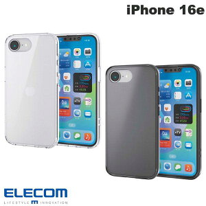 ELECOM GR iPhone 16e nCubhP[X X^_[h (X}zP[XEJo[)