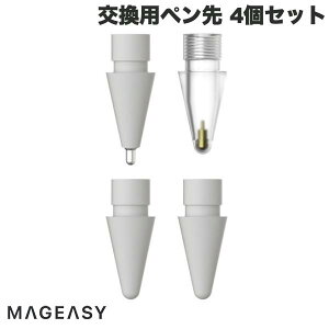 MagEasy Instcint Tips Apple Pencil y 4Zbg White # ME_APCPNMPIT_WH }OC[W[ (AbvyV ANZT)