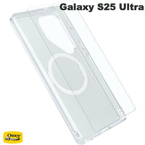 �m2025�n OtterBox Galaxy S25 Ultra Symmetry Clear Magnets (�V�����g���[) �ϏՌ� + Premium Glass Clear 0.33mm # 78-81494 �I�b�^�[�{�b�N�X (�A���h���C�h�X�}�z�P�[�X�E�J�o�[)