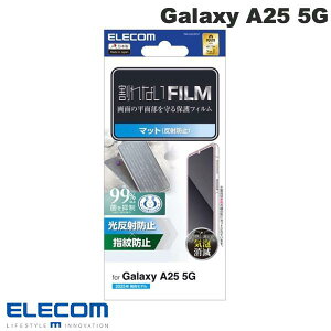 ELECOM GR Galaxy A25 5G tB wh~ ˖h~ # PM-G253FLF GR (AhChX}zptیtB)