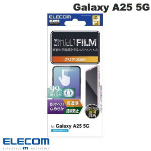 ELECOM GR Galaxy A25 5G tB X[X wh~  # PM-G253FLSTGN GR (AhChX}zptیtB)