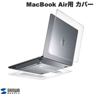 SANWA MacBook Air 13C` M4 2025 / M3 2024 / M2 2022 n[hVFJo[ NA # IN-CMACA1307CL TTvC (MacBook Jo[EP[XEveN^[)