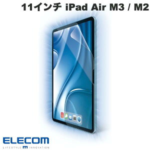 [lR|X] ELECOM GR 11C` iPad Air M3 (2025) / M2 (2024) یtB u[CgJbg  # TB-A24MFLBLGN GR (^ubgptیtB)