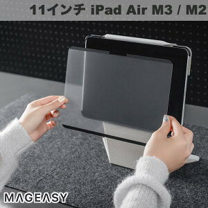 y}\500~OFFN[|Ώہz MagEasy 11C` iPad Air M3 (2025) / M2 (2024) EasyPaper Pro (2 in 1) }Olbgty[p[eNX`[V[g ʕیtBt Transparent # ME_PAASPLKE2_TR }OC