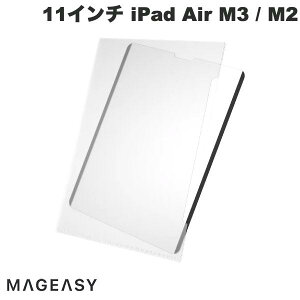 MagEasy 11C` iPad Air M3 (2025) / M2 (2024) EasyPaper Pro }Olbgty[p[eNX`[V[g Transparent # ME_PAASPLKER_TR }OC[W[ (^ubgptیtB)