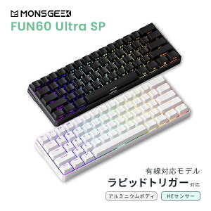 yKiz MonsGeek FUN60 Ultra SP pz L HE A~jE{fB sbhgK[Ή eL[X 61L[ Q[~OL[{[h XM[N Akko CXCb` zbgXbv MagM