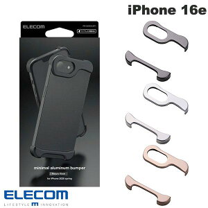 ELECOM GR iPhone 16e A~op[ (X}zP[XEJo[) ~j}fUC A}CgH ȒP