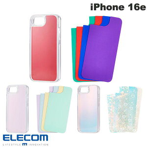 ELECOM GR iPhone 16e nCubhP[X  (X}zP[XEJo[)