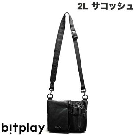 bitplay Black Series 2L サコッシュ # BG-BSSE-2L-BK-V1-01 ビットプレイ (バッグ・ケース) EDC ガジェットポーチ ポケット ペットボトル 水筒 傘 散歩