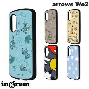 ingrem arrows We2 ディズニー 超! 保護ケース MiA イングレム (アンドロイドスマホケース・カバー) ミッキーマウス プーさん ベイマック チップ&デール チップ&デール スティッチ キャラクター か