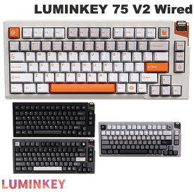 LUMINKEY 75 V2 Wired US配列 有線 81キー メカニカルキーボード ルミンキー (キーボード)
