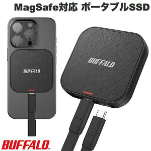 ySSs500~OFFN[|Ώہz BUFFALO USB 3.2 (Gen 2) Type-C MagSafe}OlbgΉ |[^uSSD ProRes^Ή obt@[ (tbV[)