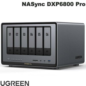 m10~ȏ㔄ꂽNASon UGREEN NASync DXP6800 Pro 6+2xC # DXP6800Pro [O[ (Xg[WP[XRAID) Nt@ uss25
