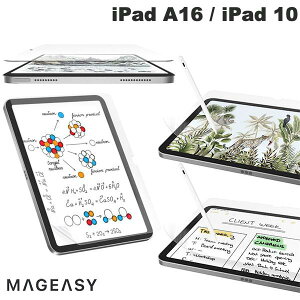 MagEasy iPad A16 (11世代) / 10.9インチ iPad 10 EasyPaper / EasyPaper Note 液晶保護フィルム Transparent マグイージー (タブレット用液晶保護フィルム)
