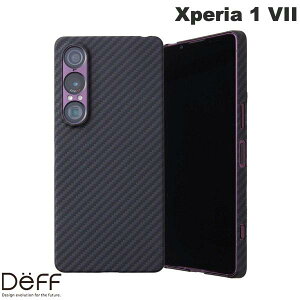 Deff Xperia 1 VII Ultra Slim & Light Case DURO }bgubN # DCS-XP1M7BK fB[t (AhChX}zP[X)
