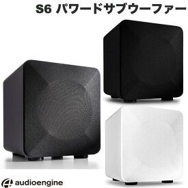 Audioengine S6 パワードサブウーファー オーディオエンジン (ウーハー ウーファー) PC TV スピーカー 低音 クラスD アンプ内蔵