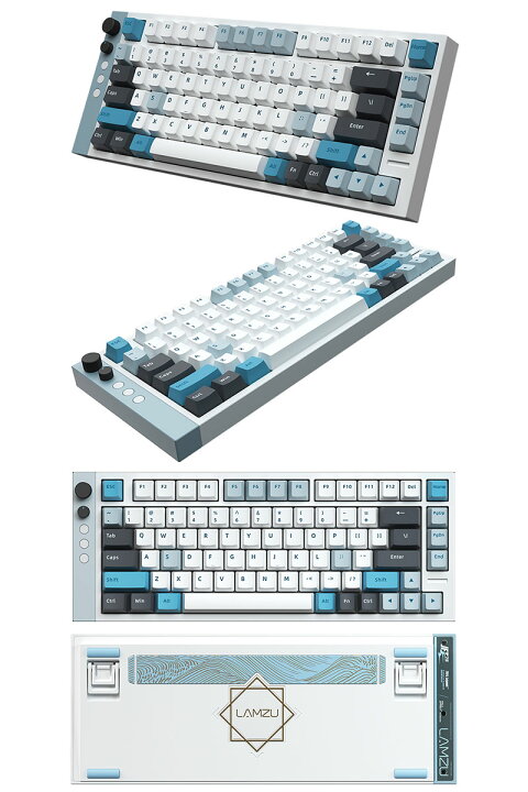 楽天市場】LAMZU Jet75 Magnetic Gaming Keyboard US配列 有線 82キー 