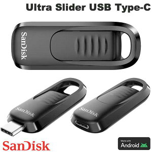 SanDisk Ultra Slider USB Type-C tbVhCu USB 3.2 Gen 1 i[RlN^ TfBXN (USB)