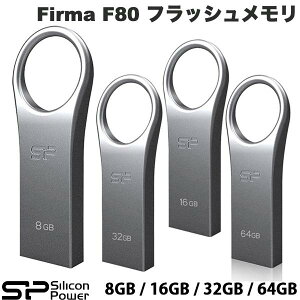 SiliconPower Firma F80 USB2.0tbV hoEhEϏՌ Vo[O[ VRp[ (USB[)