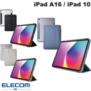 ELECOM GR iPad A16 (11) / 10.9C` iPad 10 tbvP[X ^y wʃNA t[J[ (^ubgJo[EP[X)