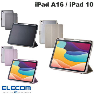 ELECOM GR iPad A16 (11) / 10.9C` iPad 10 tbvP[X CHICSTYLE wʃNA (^ubgJo[EP[X)