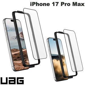 �m2025�n UAG iPhone 17 Pro Max GLASS SHIELD �K���X�t�B���� �N���A ���[�G�[�W�[ (�X�}�z�p�t���ی�K���X�t�B����) ���������� �j�� �A�E�g�h�A �^�t